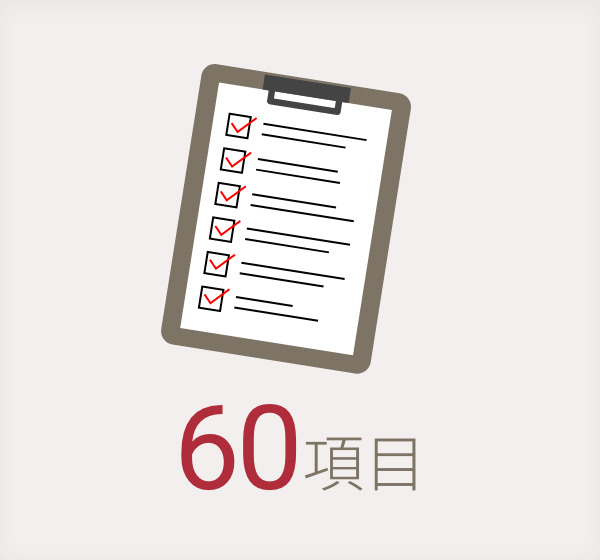 30項目